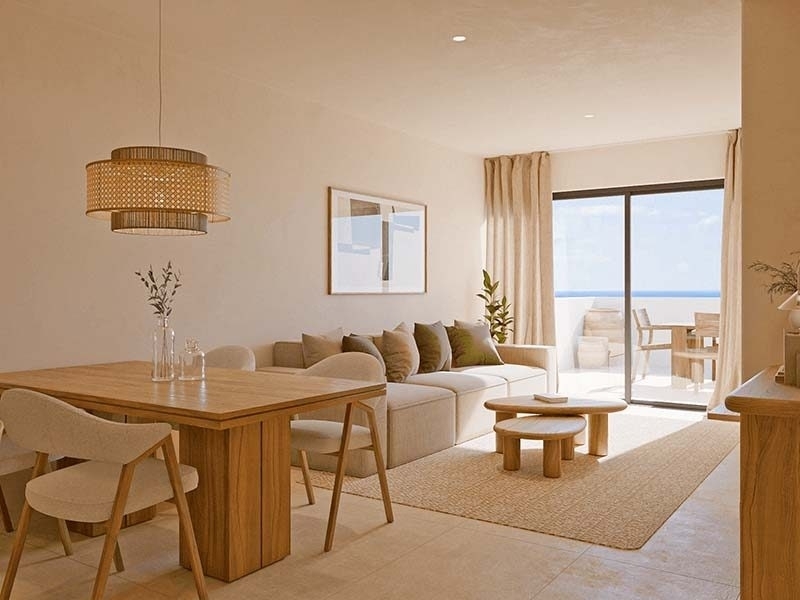 Cullera new build living room