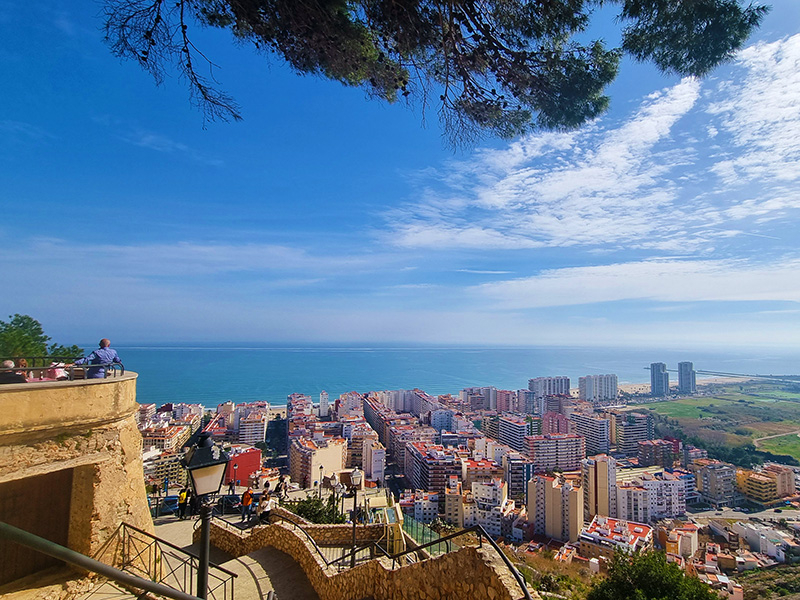 View from the Cullera Castle
