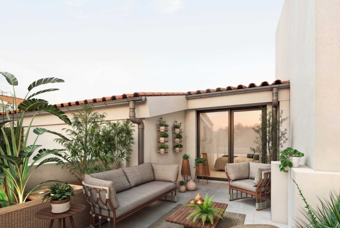 New build penthouse walking distance beach in Valencia – Cabanyal