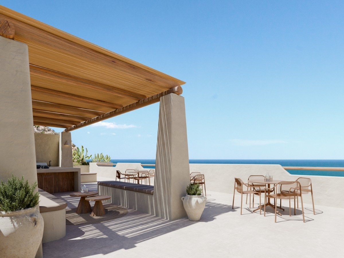 New development Cullera with bar seaview