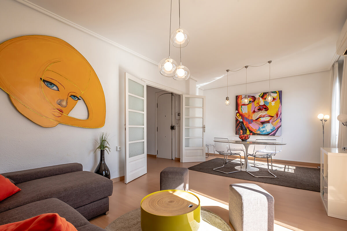 Apartment for sale Ruzafa Valencia - living room