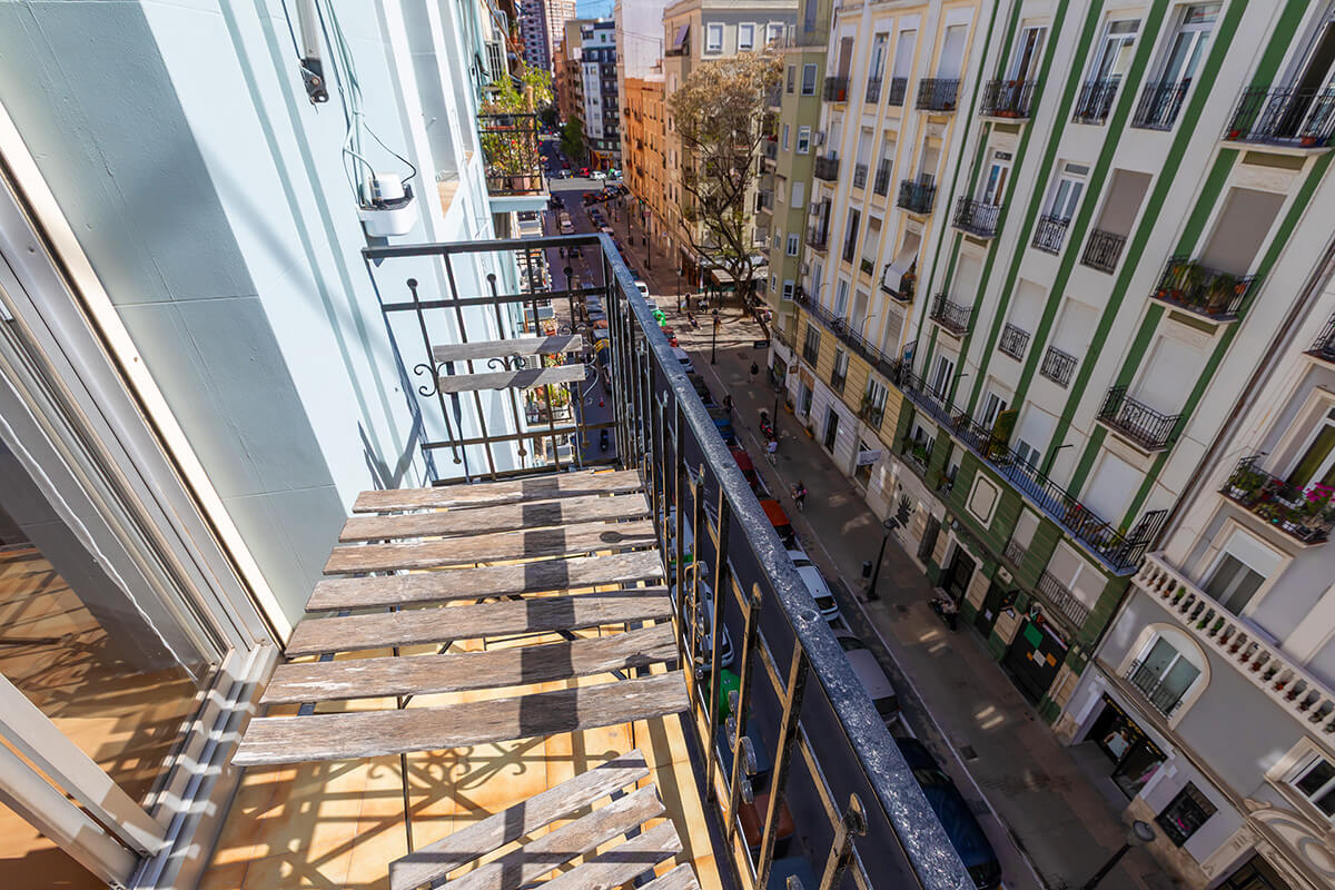 Apartment for sale Ruzafa Valencia - balcony