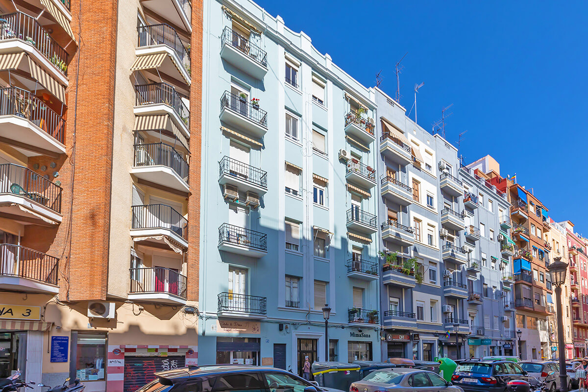 Apartment for sale Ruzafa Valencia - facade
