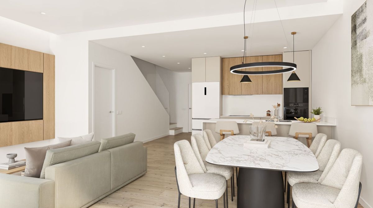 New build townhouse in Malilla Valencia (1) New build townhouse for sale in Valencia