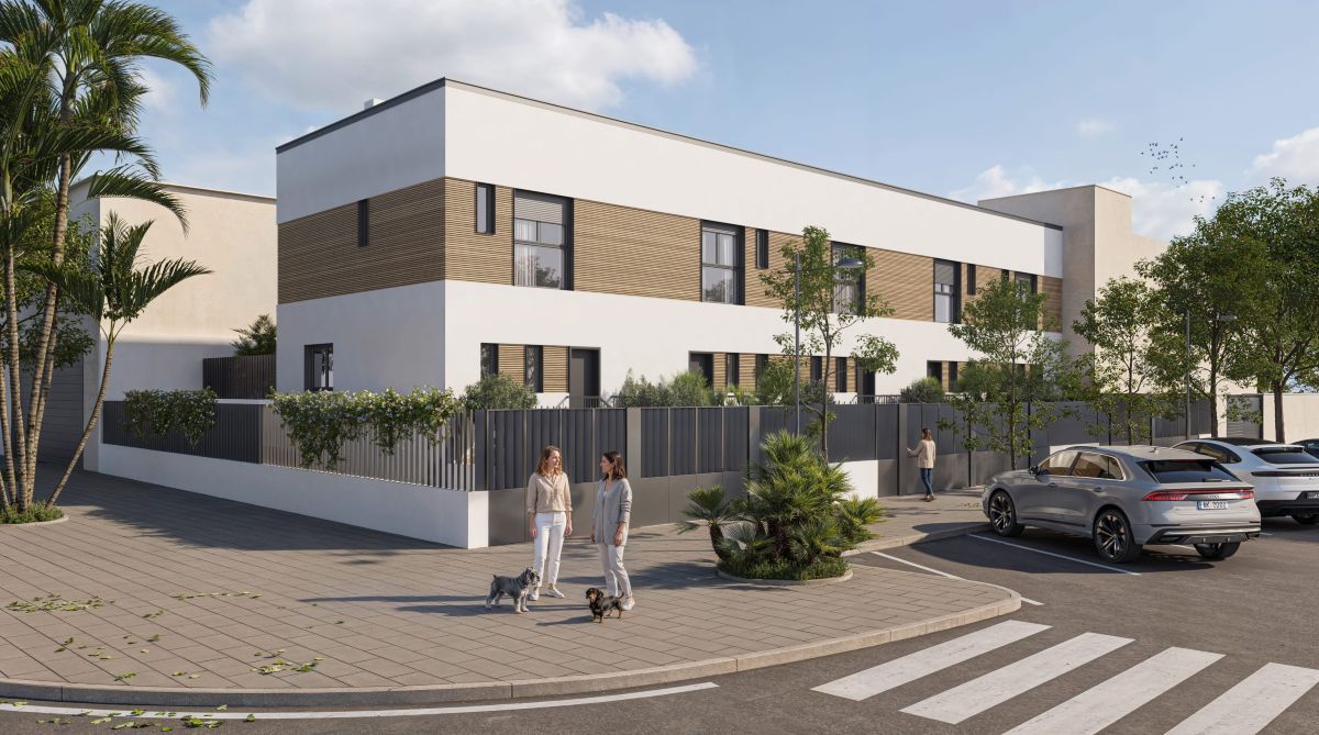 New build townhouse in Malilla Valencia (2) New build townhouse for sale in Valencia